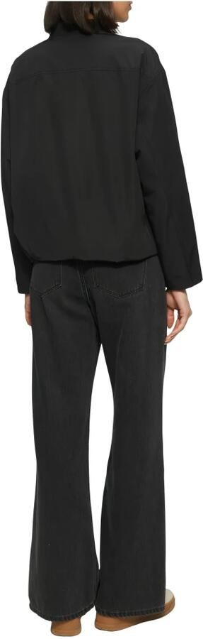 S.Oliver Blouson met relaxte pasvorm en gerimpelde details Black Dames - Foto 3