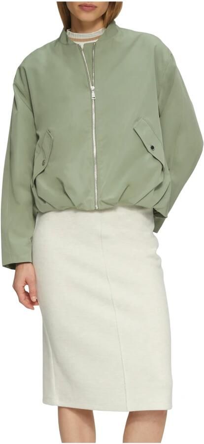 S.Oliver Blousonjack met gerimpelde details in relaxte pasvorm Green Dames