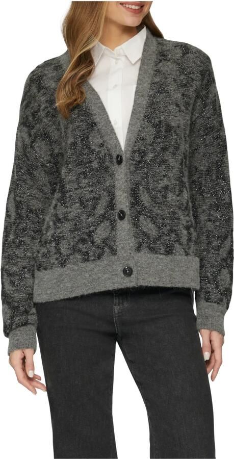 S.Oliver RED LABEL Regular fit gebreid jack met alpaca en wol