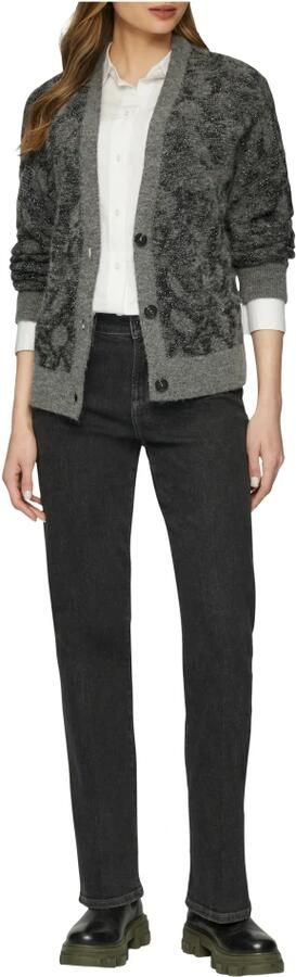 S.Oliver RED LABEL Regular fit gebreid jack met alpaca en wol - Foto 3