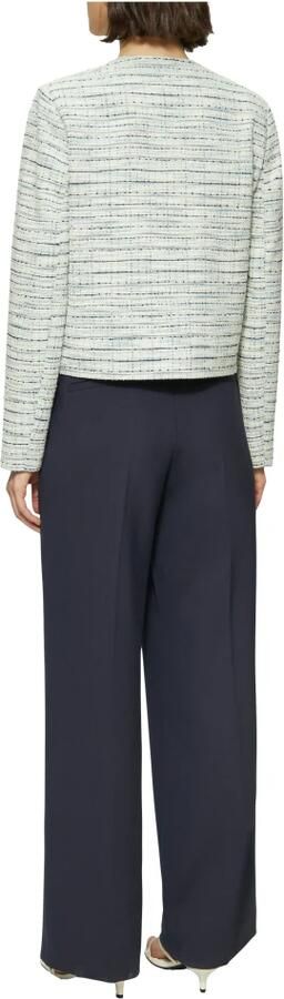 S.Oliver BLACK LABEL Regular fit korte blazer in bouclékwaliteit met sierknopen - Foto 3