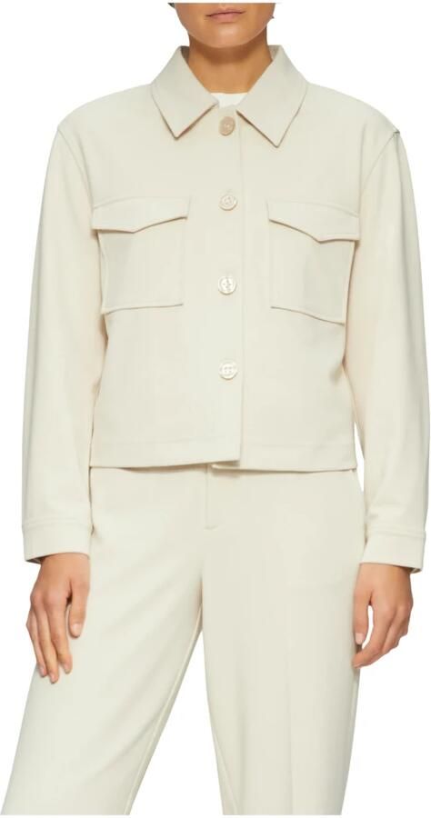 S.Oliver RED LABEL Relaxed fit jack van structuur-jersey - Foto 3