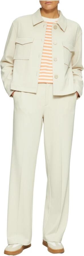 S.Oliver RED LABEL Relaxed fit jack van structuur-jersey - Foto 4