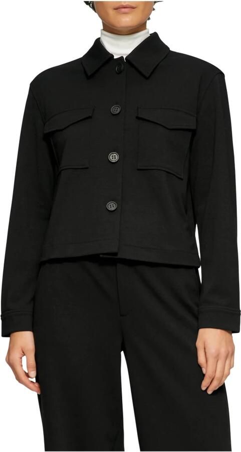 S.Oliver RED LABEL Relaxed fit jack van structuur-jersey