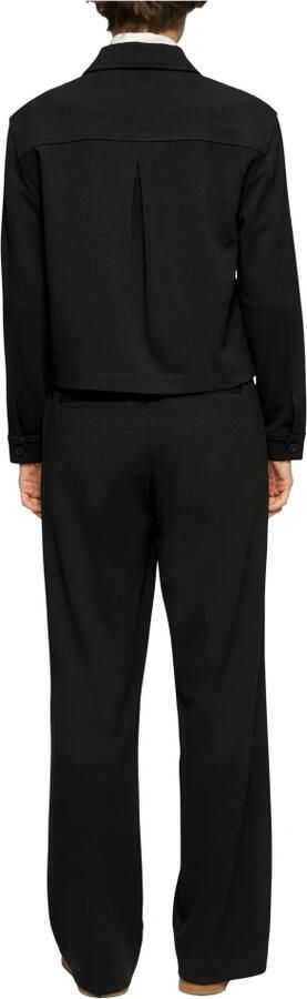 S.Oliver RED LABEL Relaxed fit jack van structuur-jersey - Foto 3