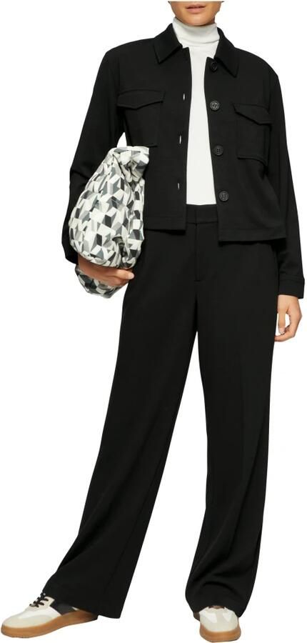 S.Oliver RED LABEL Relaxed fit jack van structuur-jersey - Foto 2