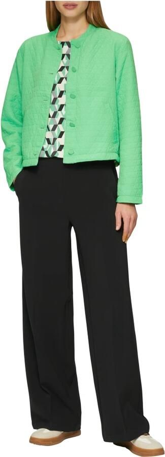 S.Oliver Stijlvolle Blouson Jas met Opstaande Kraag Green Dames - Foto 5