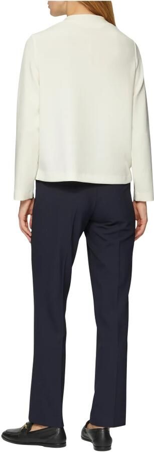 S.Oliver BLACK LABEL Sweatshirt met watervalhals - Foto 3