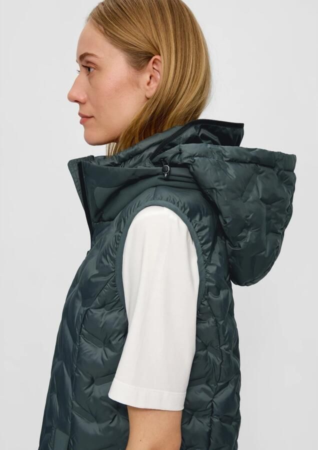 S.Oliver RED LABEL Gilet met afneembare capuchon