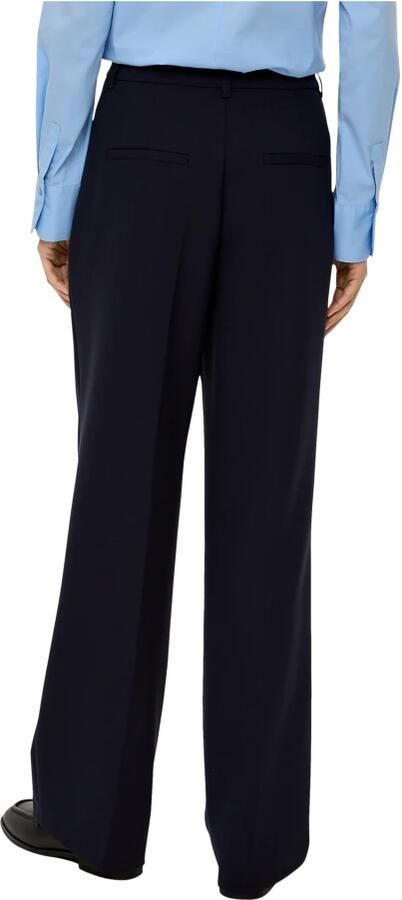 S.Oliver BLACK LABEL straight fit pantalon donkerblauw - Foto 5