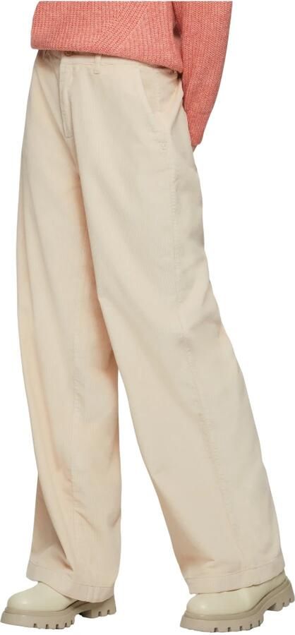 S.Oliver RED LABEL Regular fit corduroy broek van puur katoen met wijde pijpen