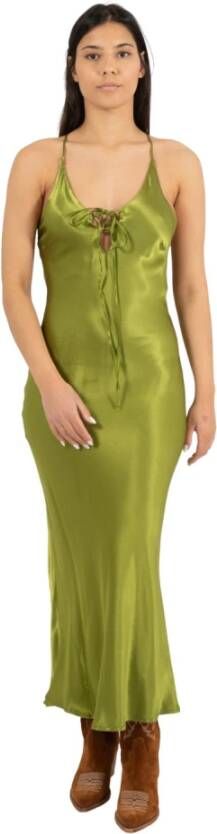 Solotre Maxi Dresses Groen Dames