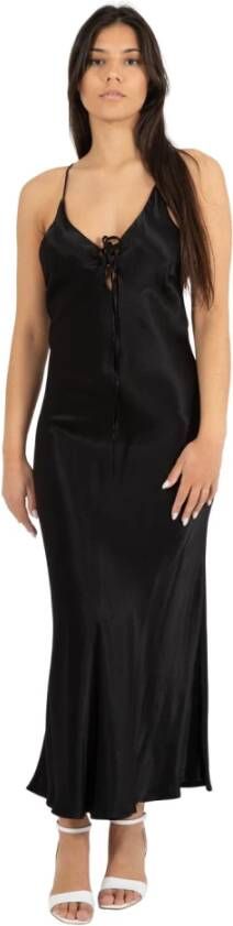 Solotre Maxi Dresses Zwart Dames
