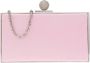 Sophia Webster Roze Satijnen Clara Clutch Tas Pink Dames - Thumbnail 1