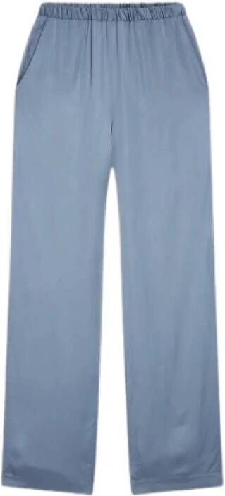SoSUE Wide Trousers Blauw Dames