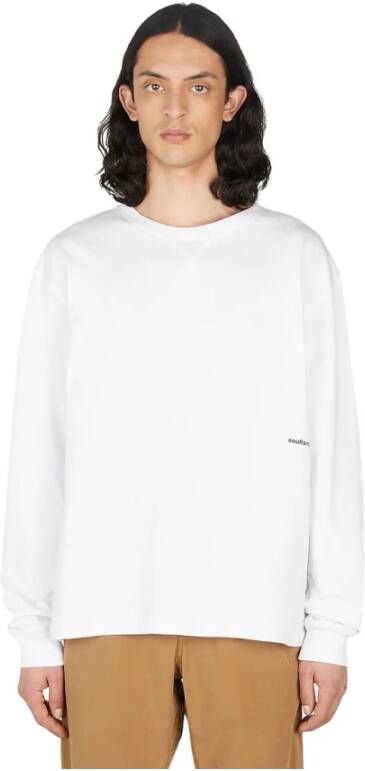 Soulland Sweatshirt White Heren