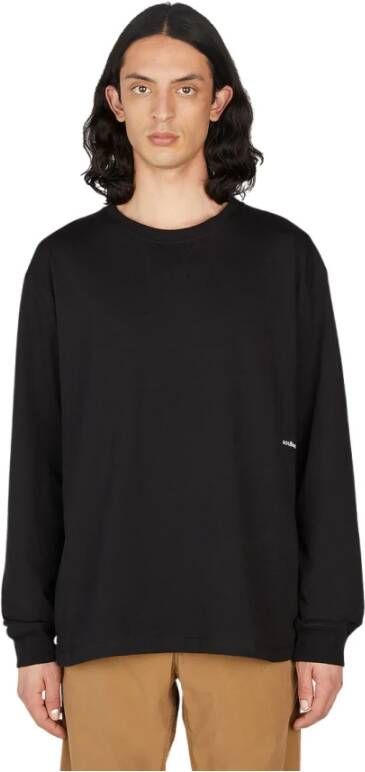 Soulland Lange Mouw T-shirt Black Unisex