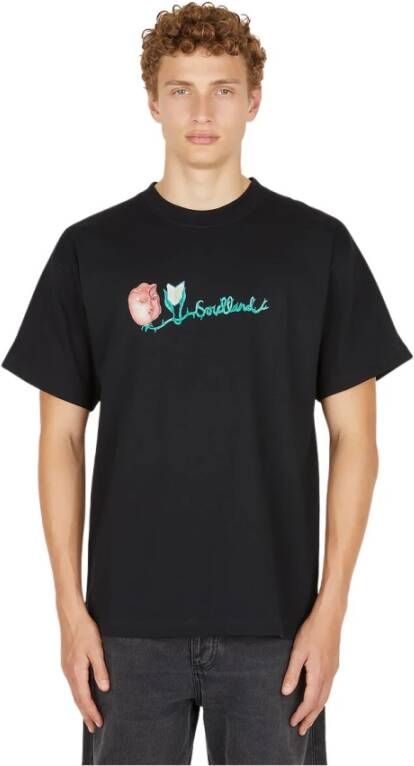 Soulland T-Shirts Zwart Heren