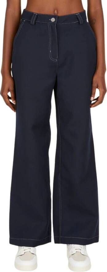 Soulland Trousers Blauw Dames