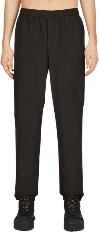 Soulland Regular Cut Suiting Broek met Elastische Tailleband Black Unisex