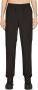Soulland Regular Cut Suiting Broek met Elastische Tailleband Black Unisex - Thumbnail 1
