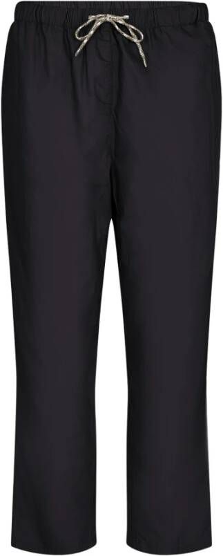 Soyaconcept Cropped Trousers Zwart Dames