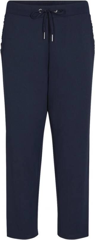 Soyaconcept Tapered fit stoffen broek met elastische band model 'Siham'