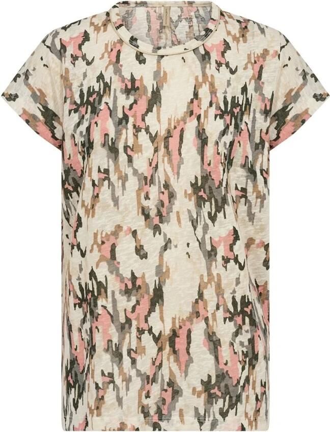 Soyaconcept Abstract Print Shirt in Perzik Multicolor Dames - Foto 5