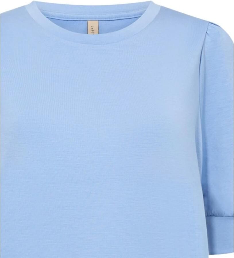 Soyaconcept Air Blue Korte Mouw Sweater Blue Dames