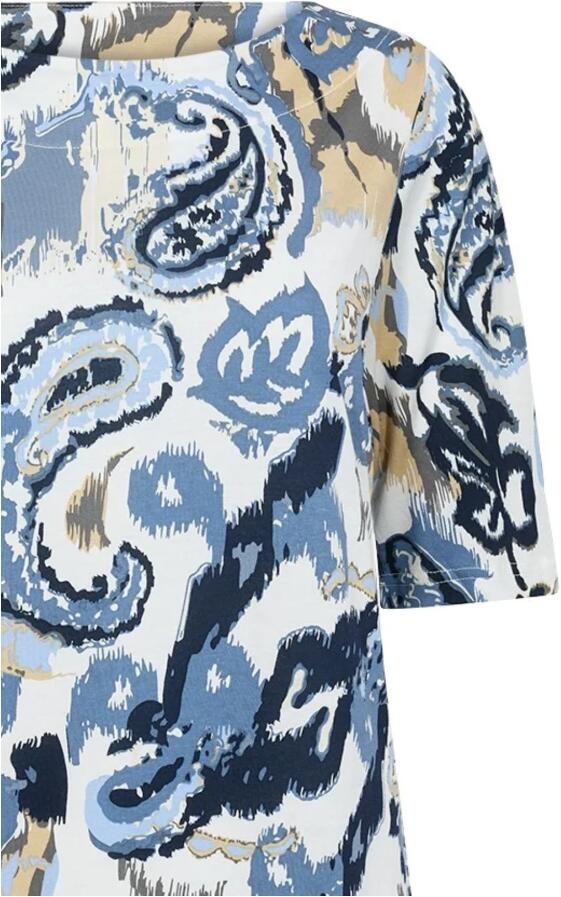 Soyaconcept Blauw Paisley Print Shirt Multicolor Dames - Foto 6
