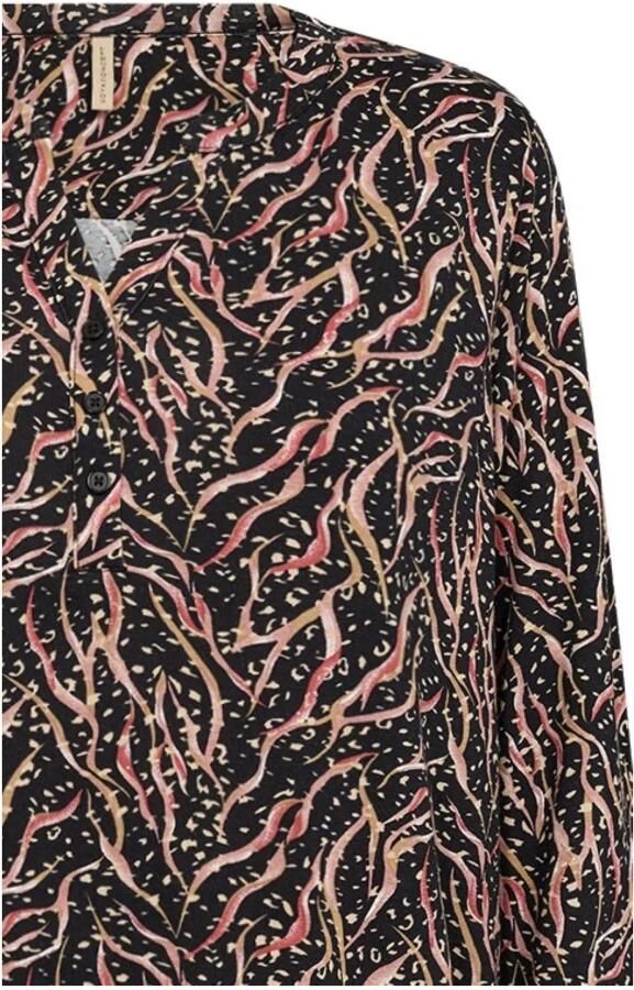 Soyaconcept Felicity Blush Shirt met Allover Print Multicolor Dames - Foto 4