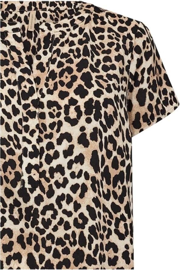 Soyaconcept Regular fit blouseshirt met tuniekkraag model 'PIETTA' - Foto 3