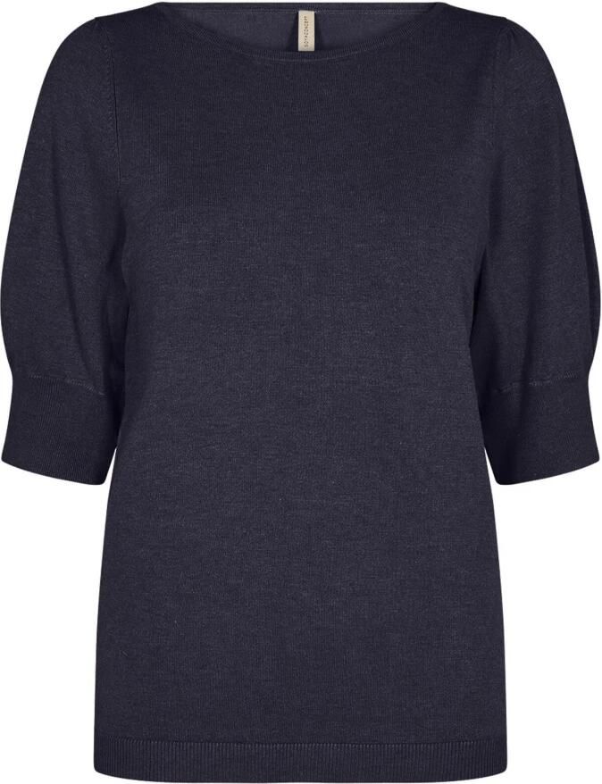 Soyaconcept Trui met ronde hals Blue Dames