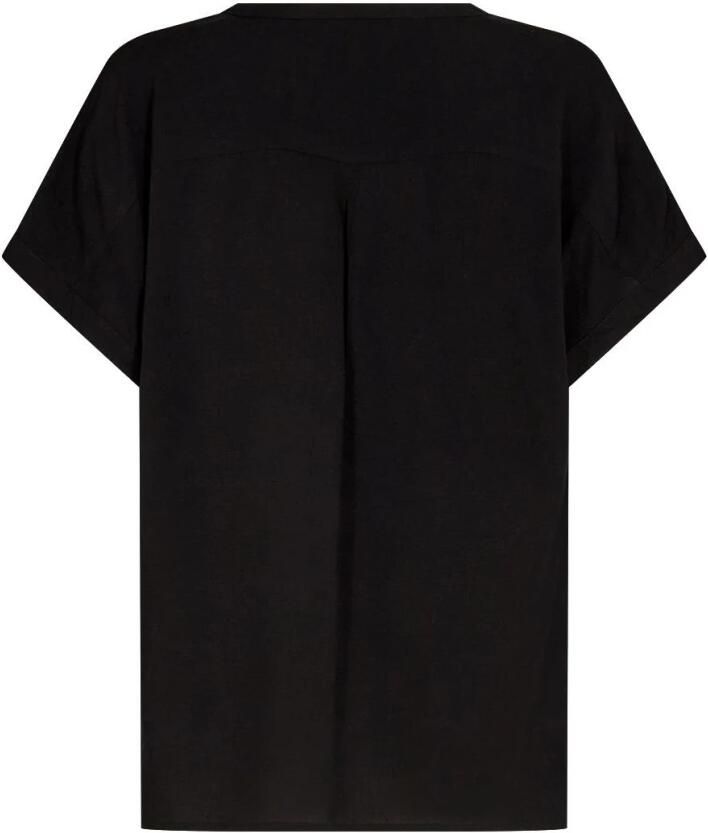 Soyaconcept V-hals shirt met korte mouwen Black Dames - Foto 2