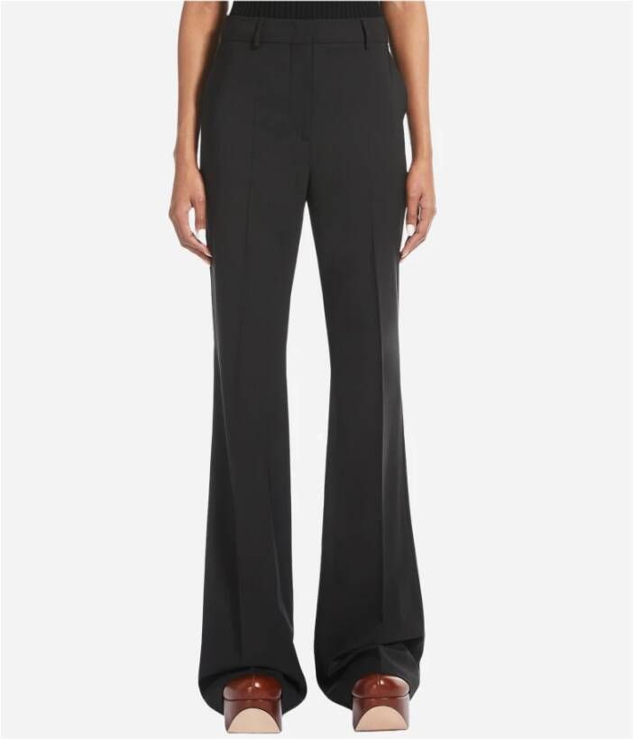 SPORTMAX Broek oplaaien Zwart Dames