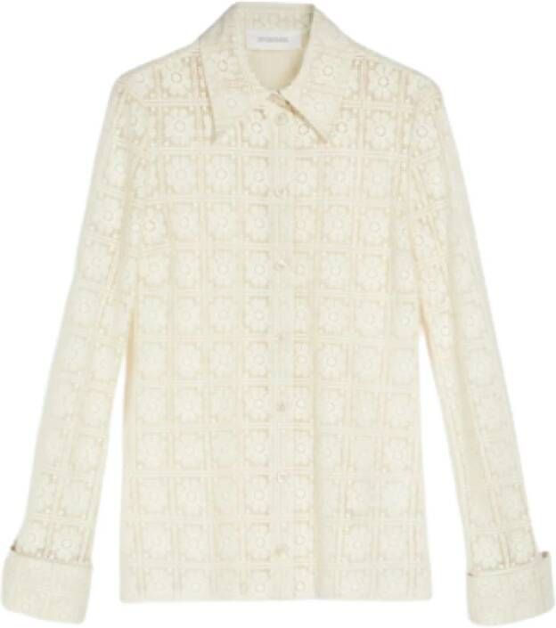 SPORTMAX Casual Shirts Wit Dames