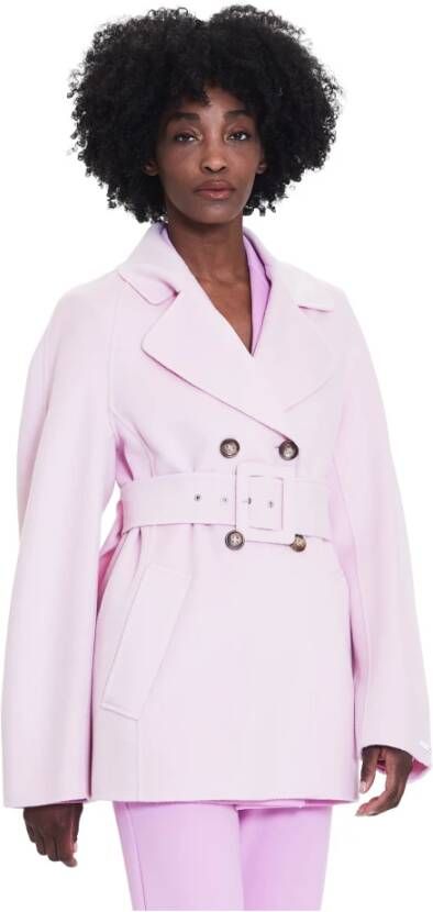 SPORTMAX Coats Roze Dames