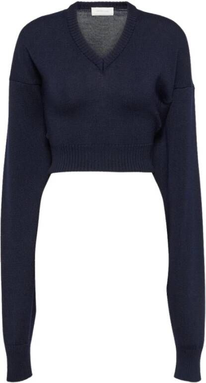 SPORTMAX Comfortabele Gebreide Trui Zwart Dames