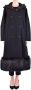 SPORTMAX Jas Zwart Dames - Thumbnail 1