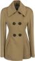 Max Mara Studio Beige Kasjmierjas met Kristalversieringen Brown Dames - Thumbnail 1