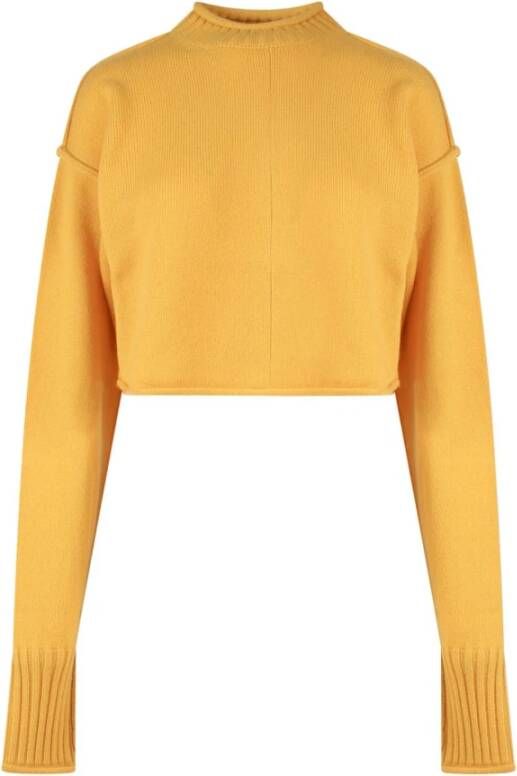 SPORTMAX Maiorca Knitwear Geel Dames