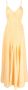 SPORTMAX Gele Viscose Slip Jurk Yellow Dames - Thumbnail 1