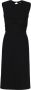 SPORTMAX Midi Dresses Zwart Dames - Thumbnail 3