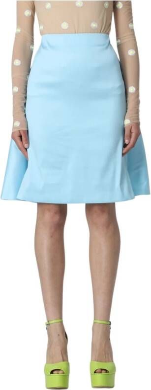 SPORTMAX Midi Skirts Blauw Dames