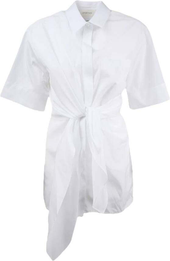 SPORTMAX Shirt Dresses White Dames