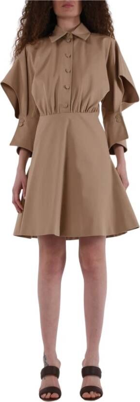 SPORTMAX Short Dresses Beige Dames