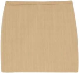 SPORTMAX Short Skirts Beige Dames