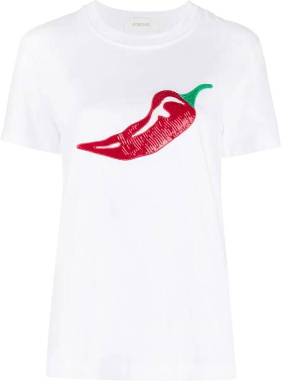 SPORTMAX T-Shirts Wit Dames