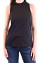 SPORTMAX Stijlvolle Mouwloze Top voor Vrouwen Black Dames - Thumbnail 1