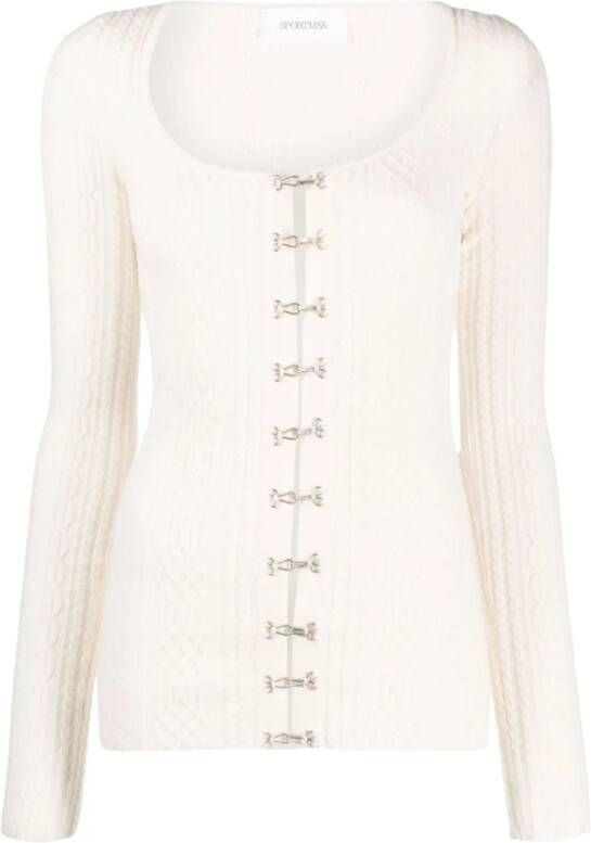 SPORTMAX Trui Wit Dames